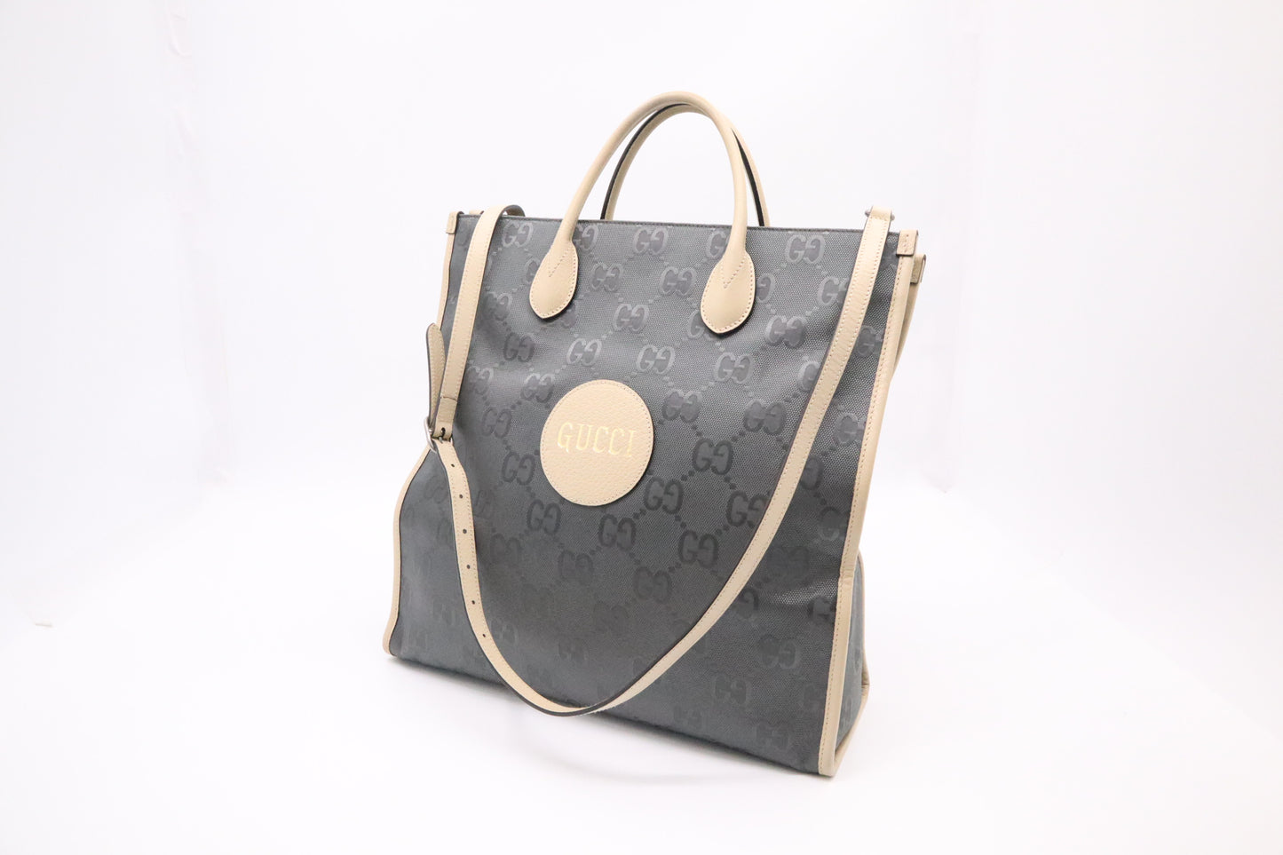 Gucci Off The Grid Tote in Grey Econyl Canvas