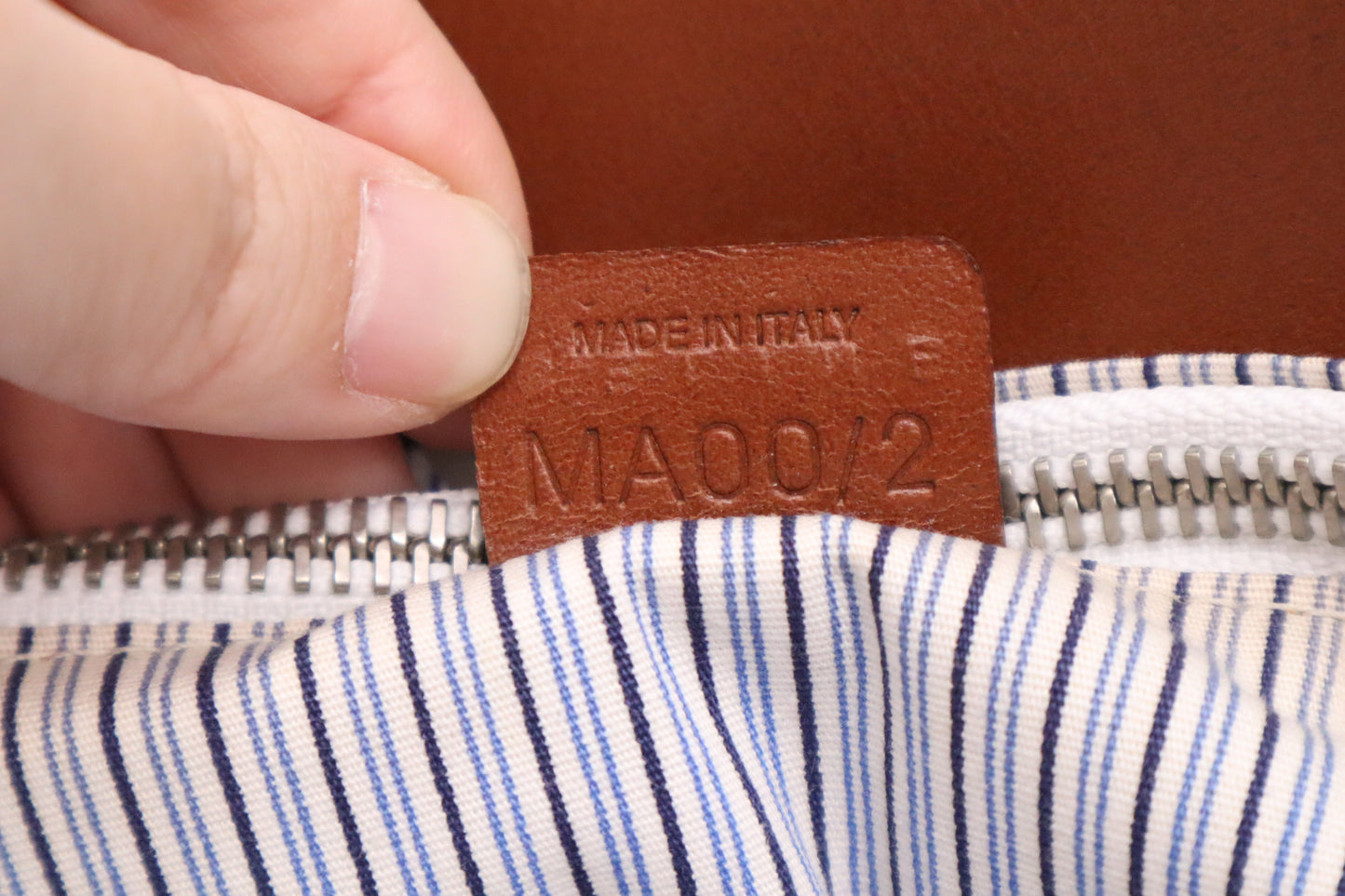 Celine Tote in Blue Canvas