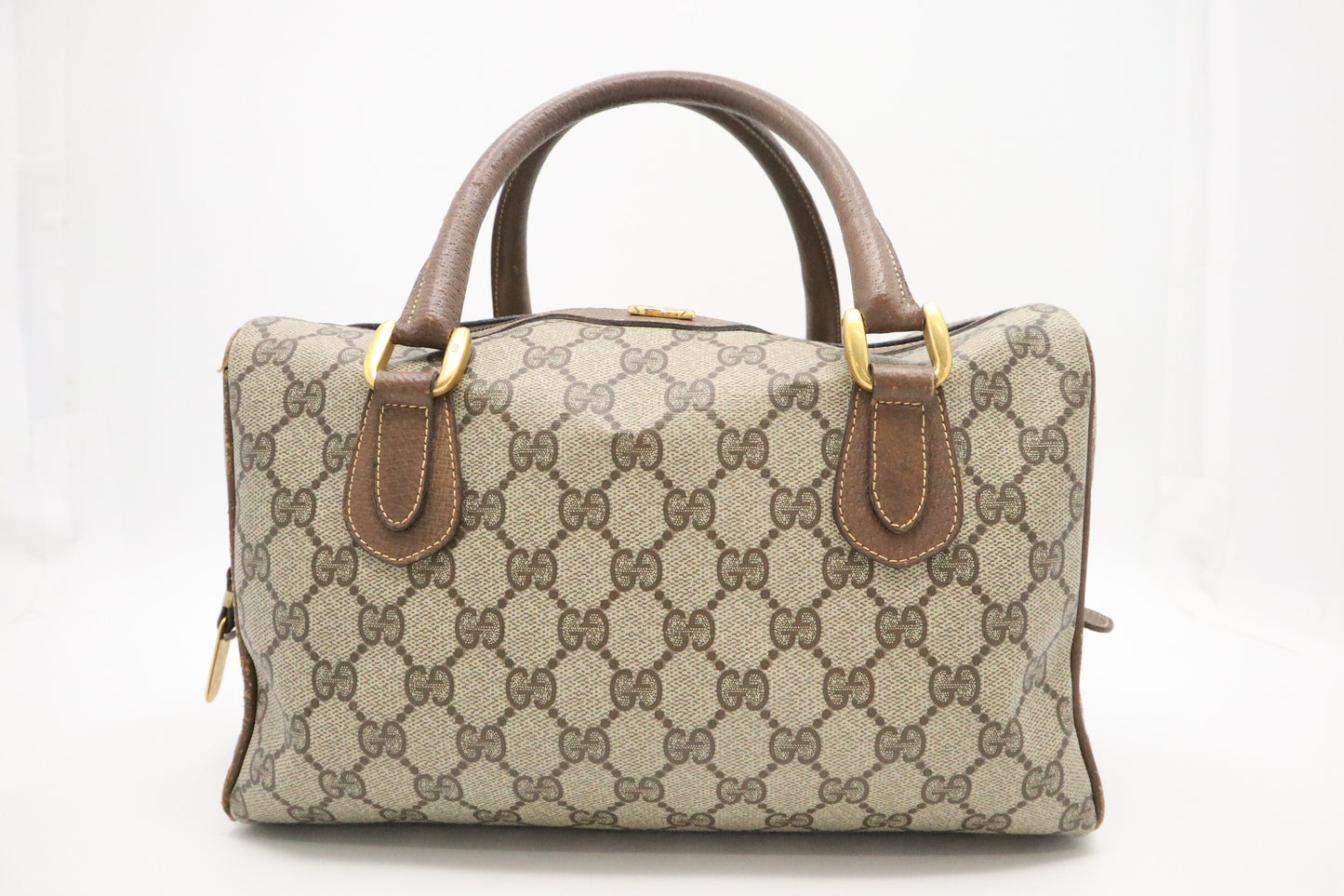 Gucci Boston Bag in GG Supreme Canvas