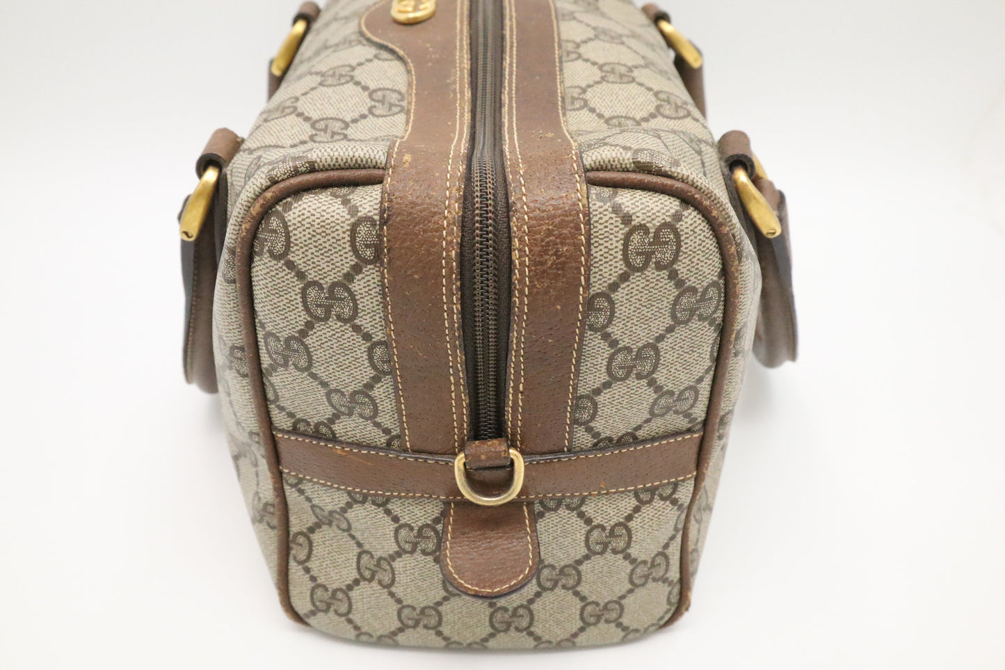Gucci Boston Bag in GG Supreme Canvas
