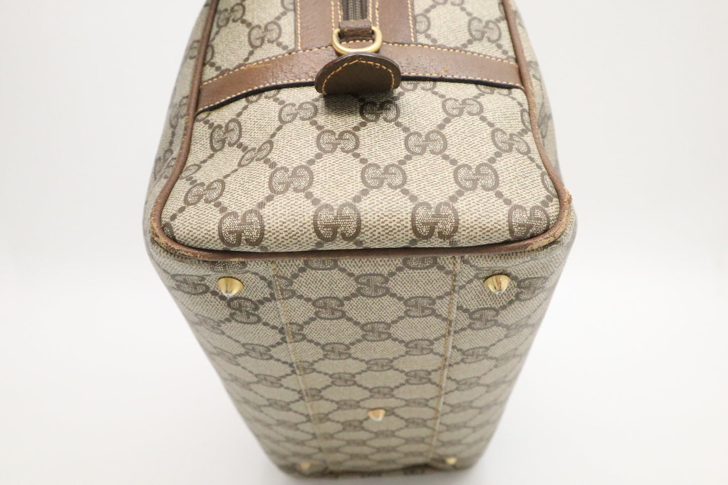 Gucci Boston Bag in GG Supreme Canvas