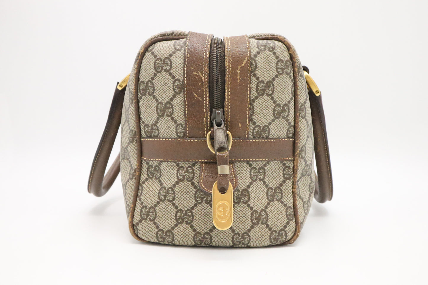 Gucci Boston Bag in GG Supreme Canvas