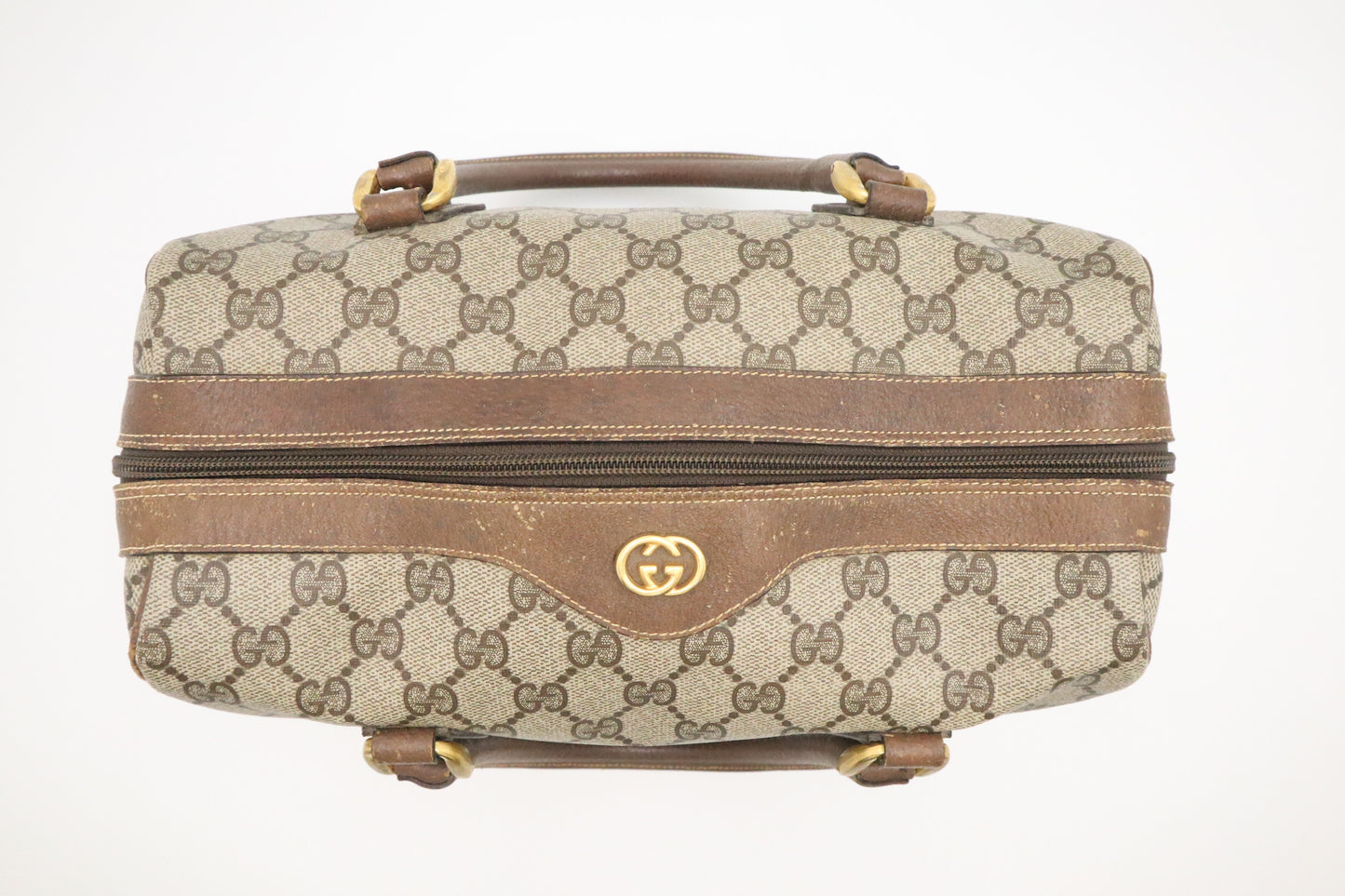 Gucci Boston Bag in GG Supreme Canvas