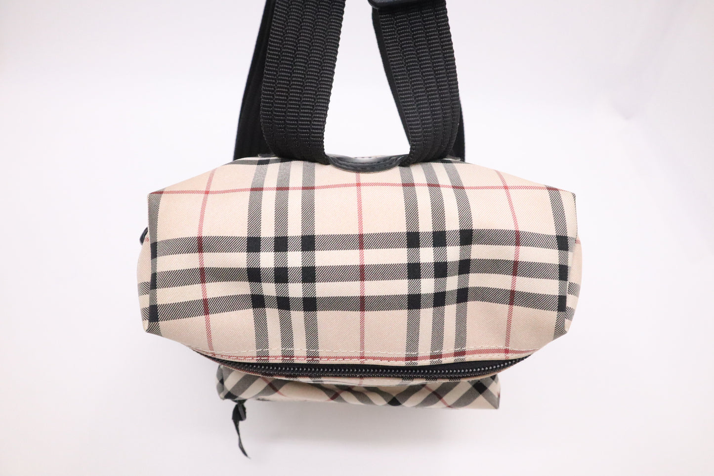 Burberry Backpack in Beige Check Nylon