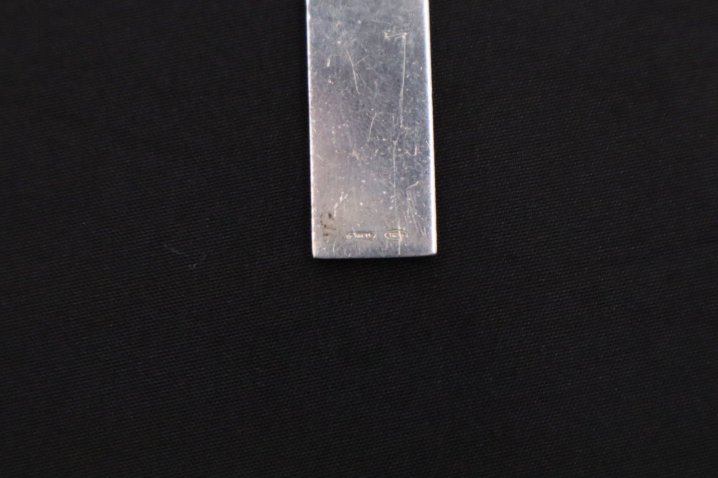 Gucci Rectangle Necklace in Sterling Silver