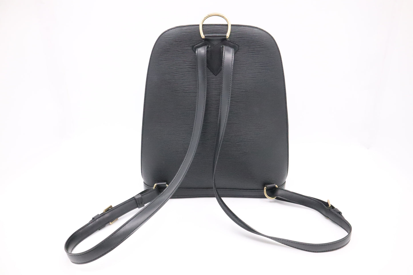 Louis Vuitton Gobelin Backpack in Black Epi Leather