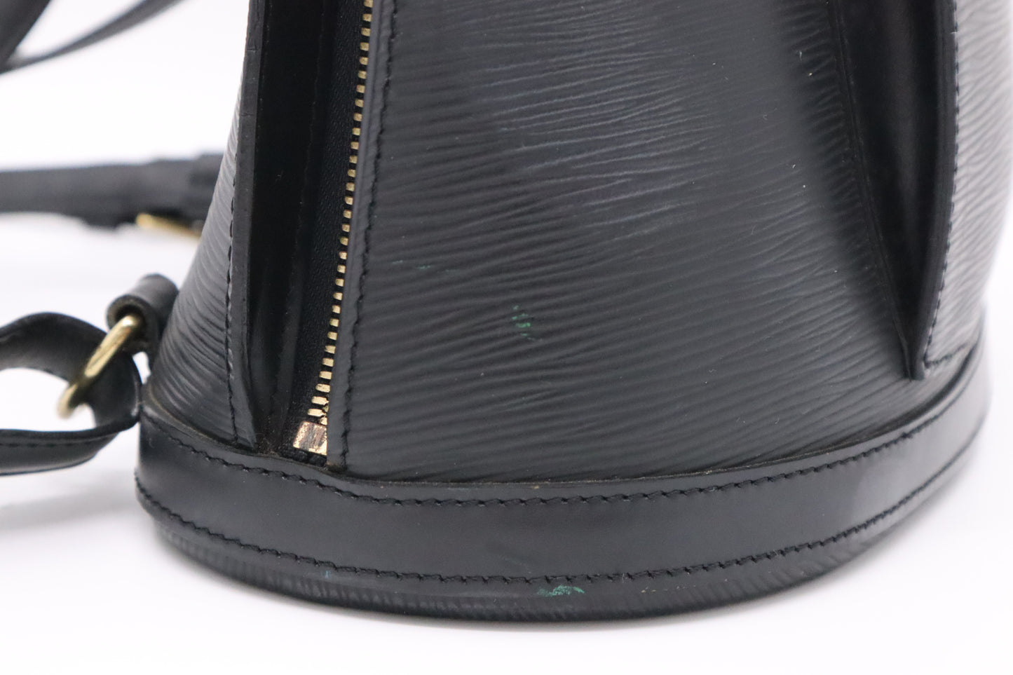 Louis Vuitton Gobelin Backpack in Black Epi Leather
