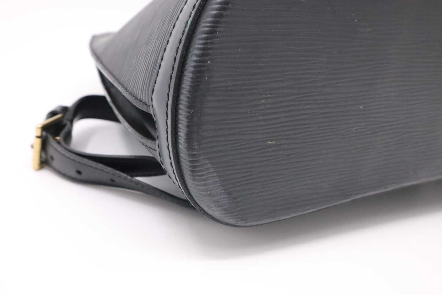Louis Vuitton Gobelin Backpack in Black Epi Leather