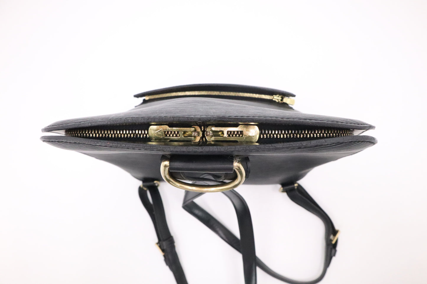 Louis Vuitton Gobelin Backpack in Black Epi Leather