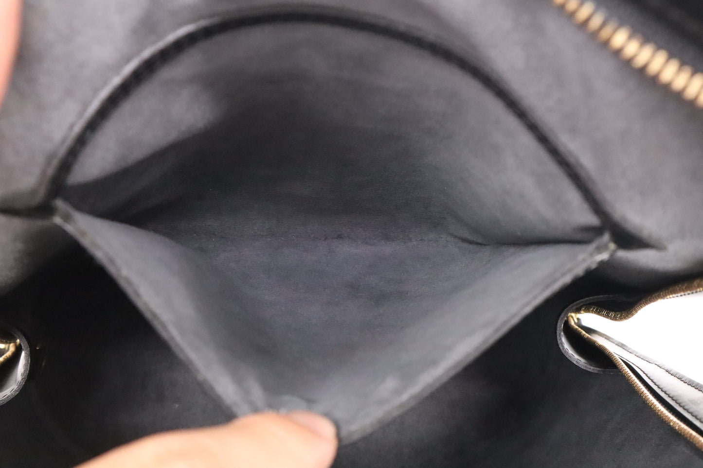 Louis Vuitton Gobelin Backpack in Black Epi Leather