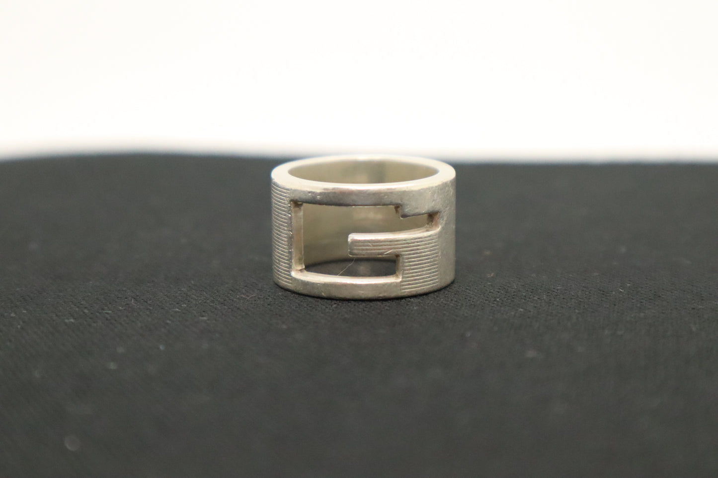 Gucci "G" Ring in Sterling Silver