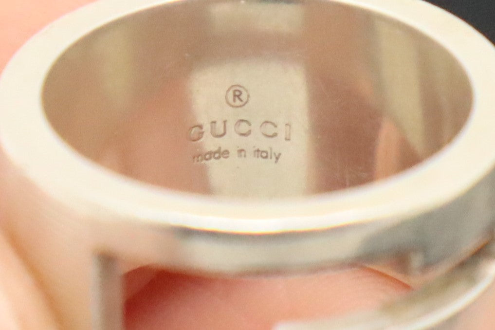 Gucci "G" Ring in Sterling Silver