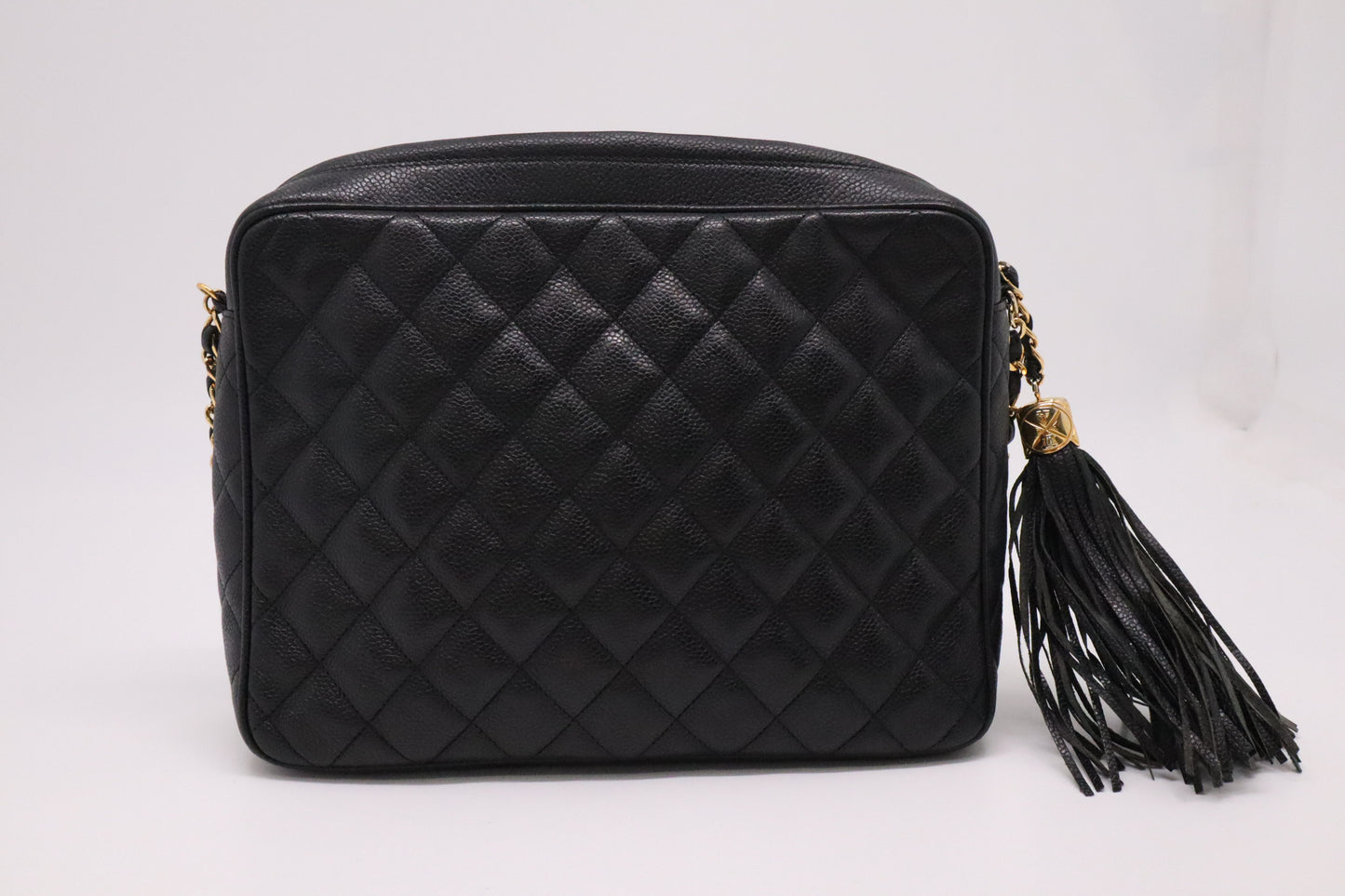 Chanel Camera Bag in Black Caviar Leather