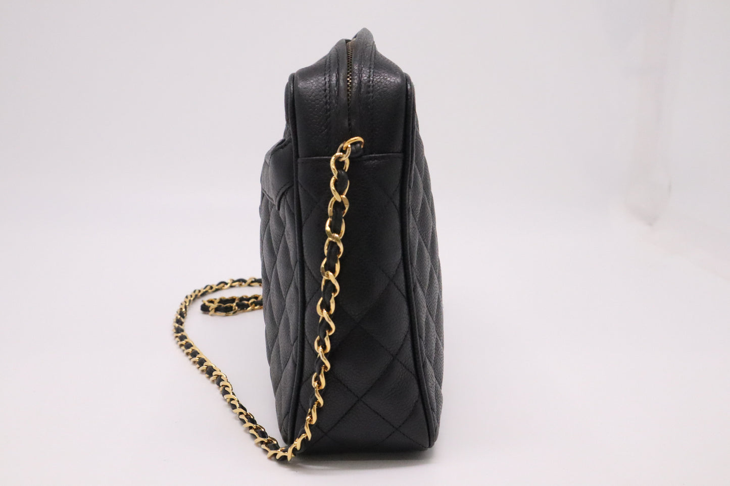 Chanel Camera Bag in Black Caviar Leather