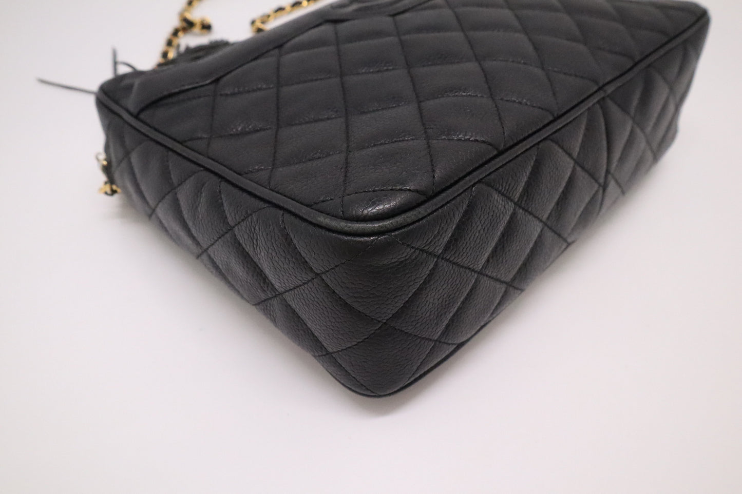 Chanel Camera Bag in Black Caviar Leather