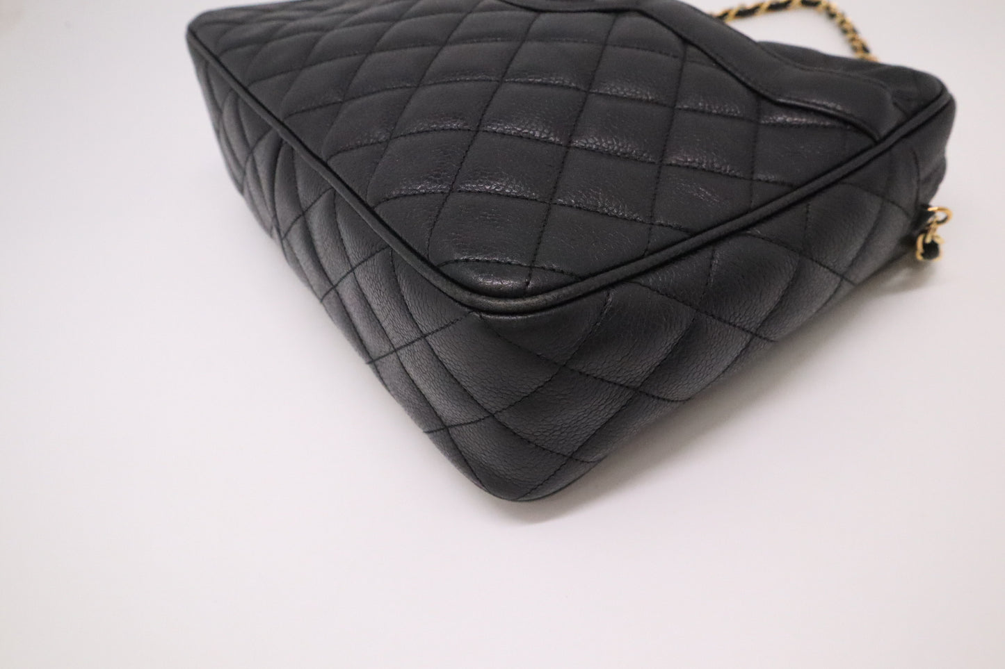 Chanel Camera Bag in Black Caviar Leather
