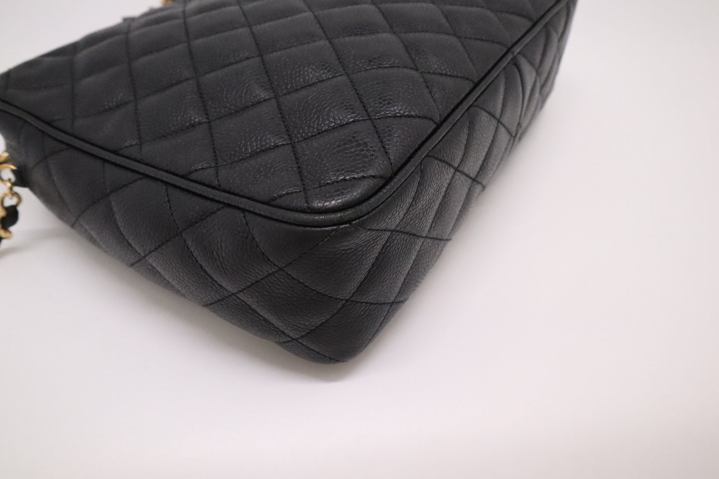 Chanel Camera Bag in Black Caviar Leather