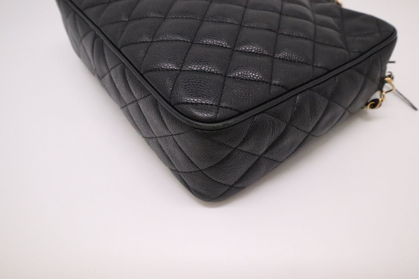 Chanel Camera Bag in Black Caviar Leather