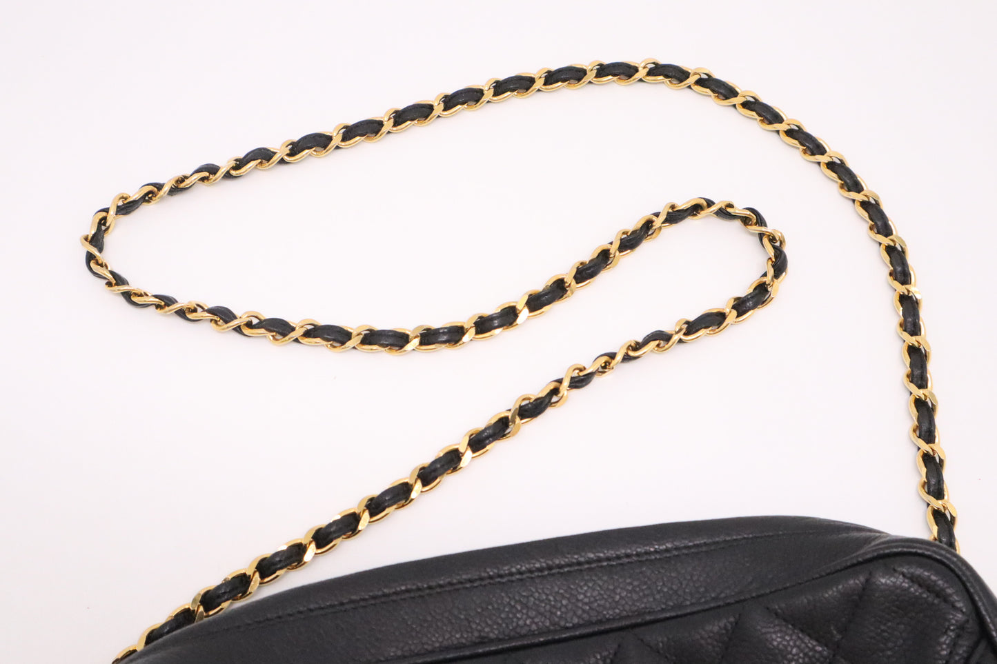 Chanel Camera Bag in Black Caviar Leather
