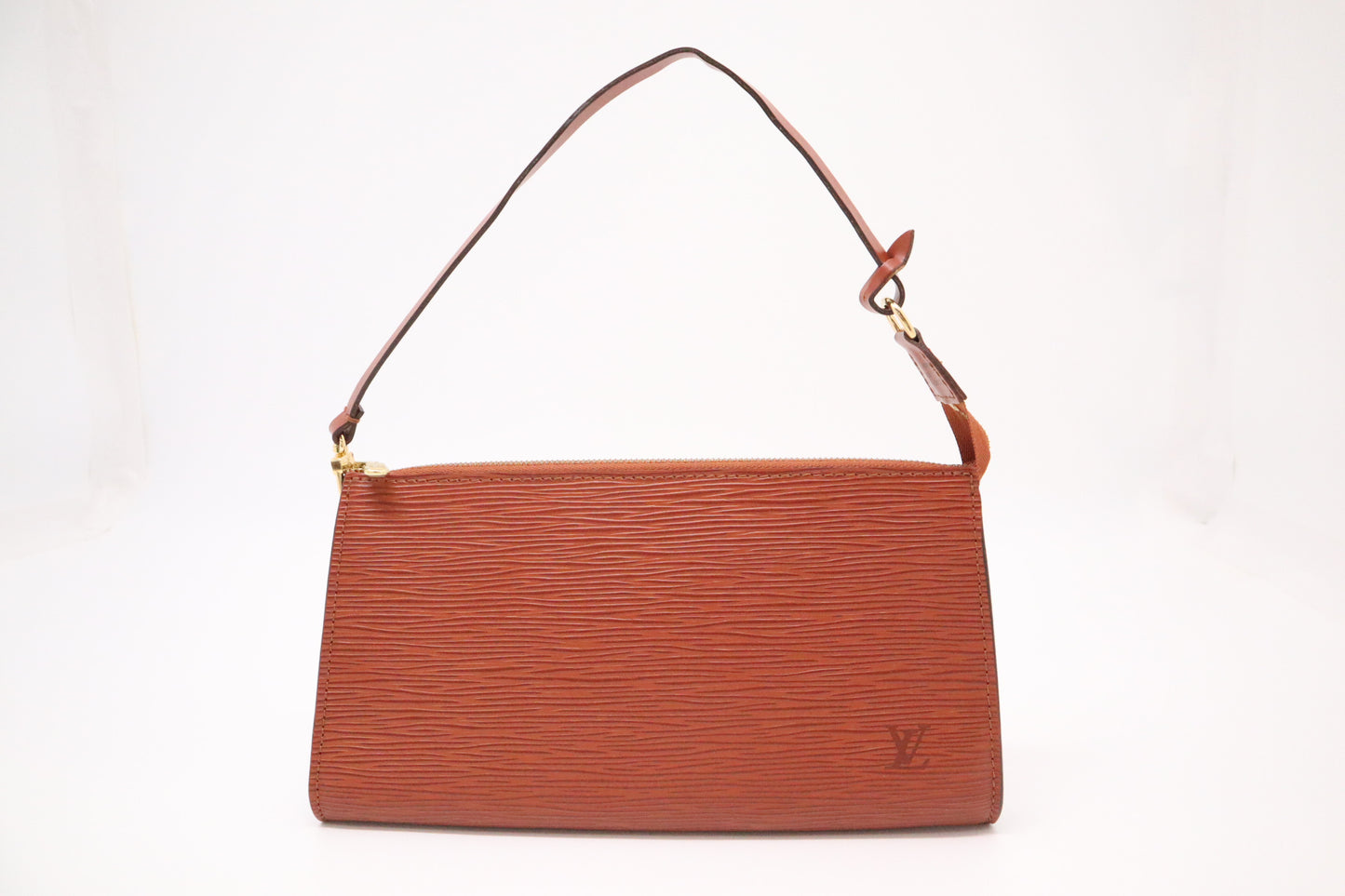 Louis Vuitton Pochette in Brown Epi Leather