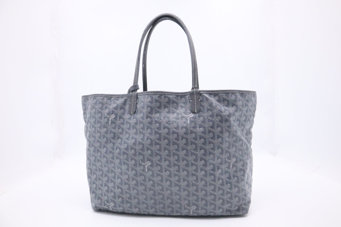 Goyard Saint Louis PM in Grey Goyardine Canvas