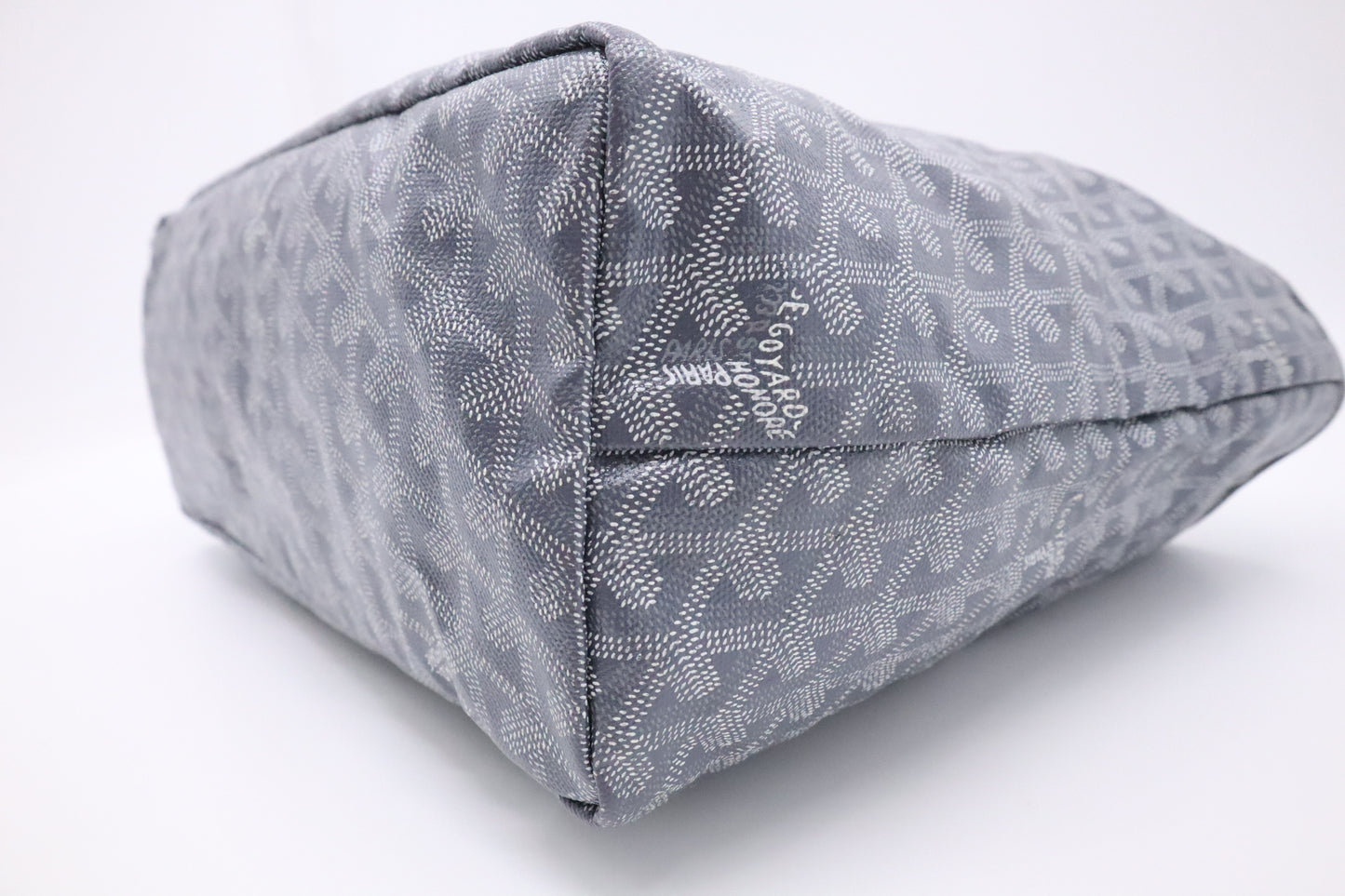 Goyard Saint Louis PM in Grey Goyardine Canvas