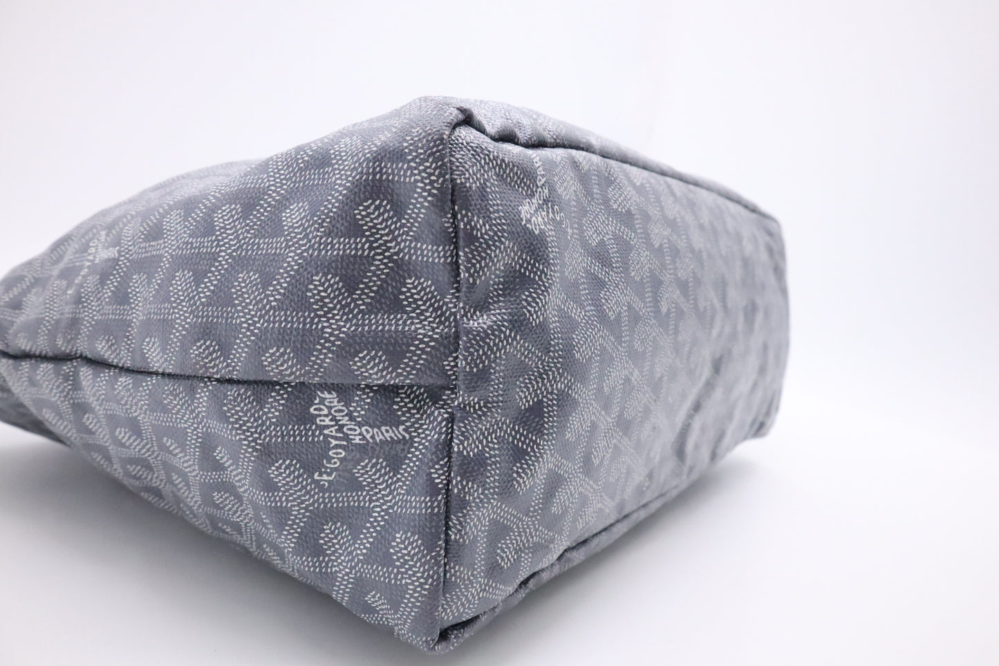 Goyard Saint Louis PM in Grey Goyardine Canvas