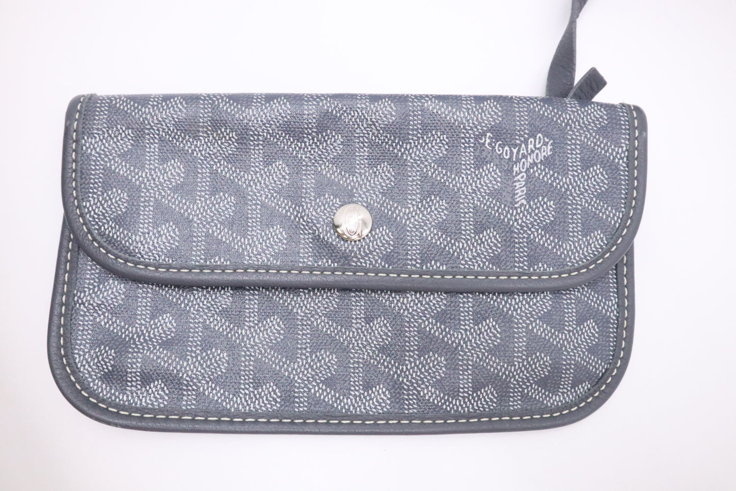 Goyard Saint Louis PM in Grey Goyardine Canvas