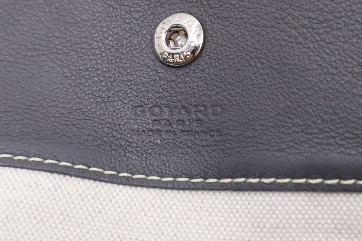 Goyard Saint Louis PM in Grey Goyardine Canvas