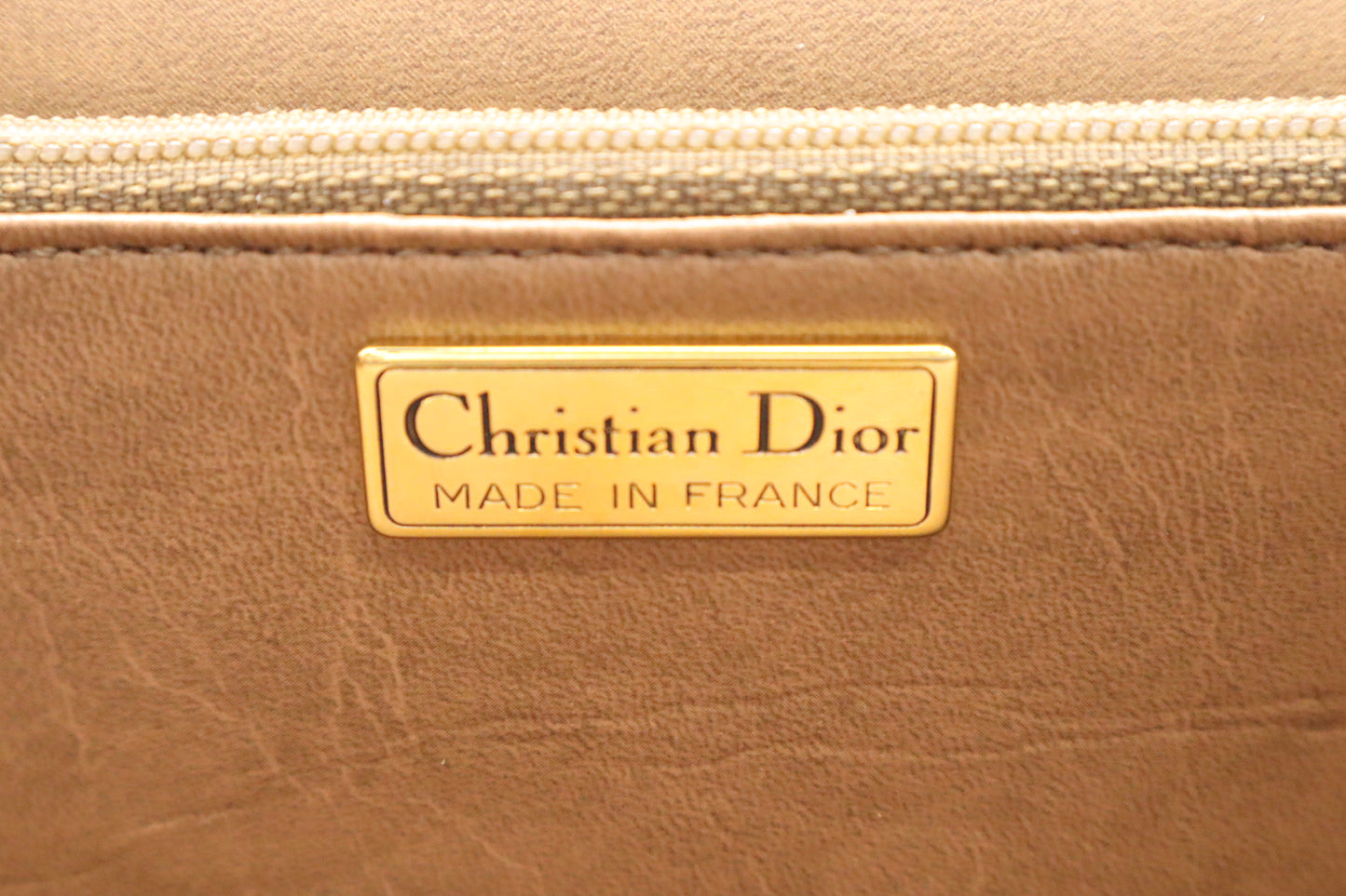 Dior Shoulder Bag in Black Honeycomb Canvas