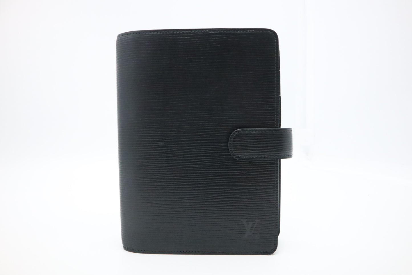 Louis Vuitton Agenda MM in Black Epi Leather