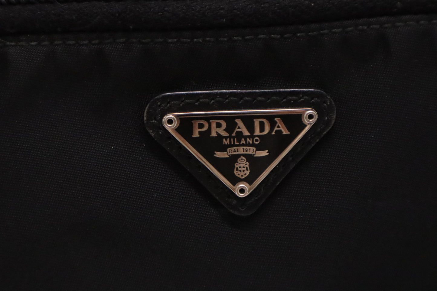 Prada Pouch in Black Nylon