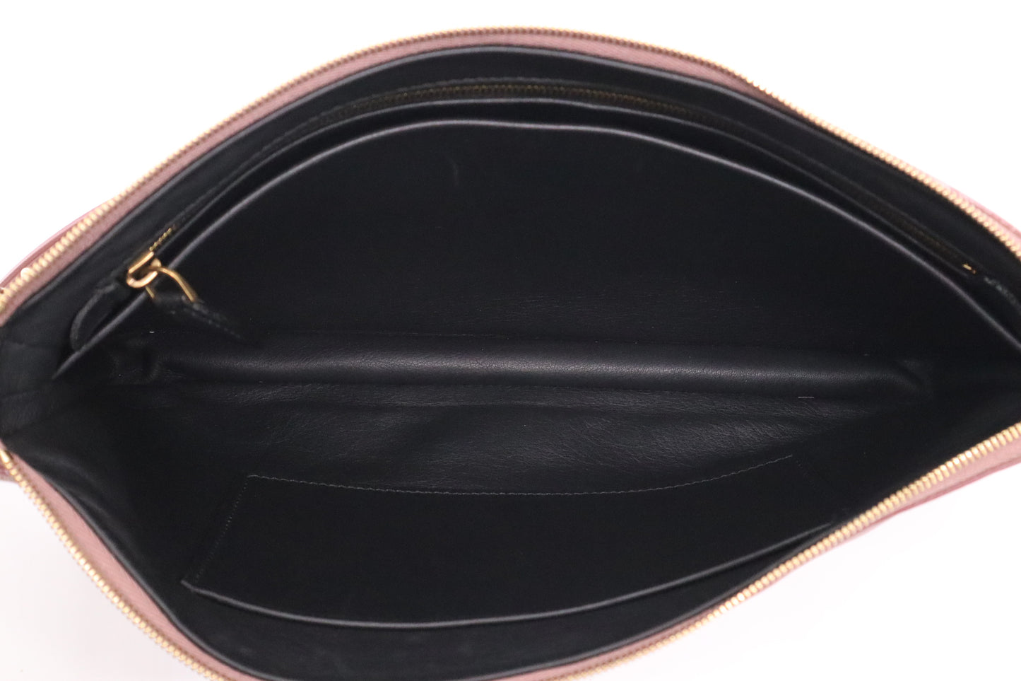 Louis Vuitton Cuir Boudoir Pochette Accessoires in Pink Leather