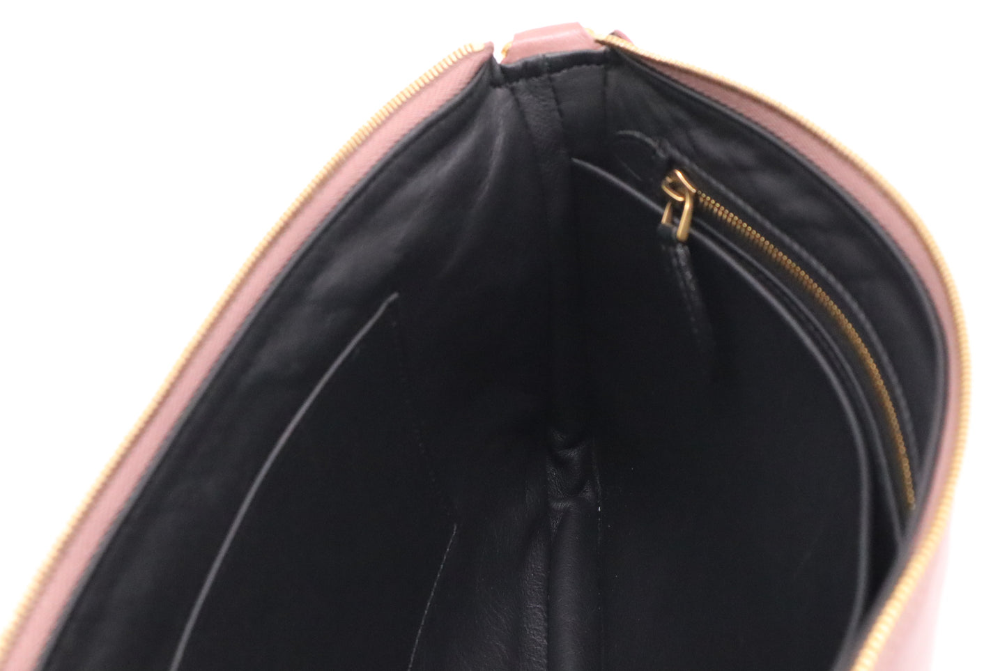 Louis Vuitton Cuir Boudoir Pochette Accessoires in Pink Leather