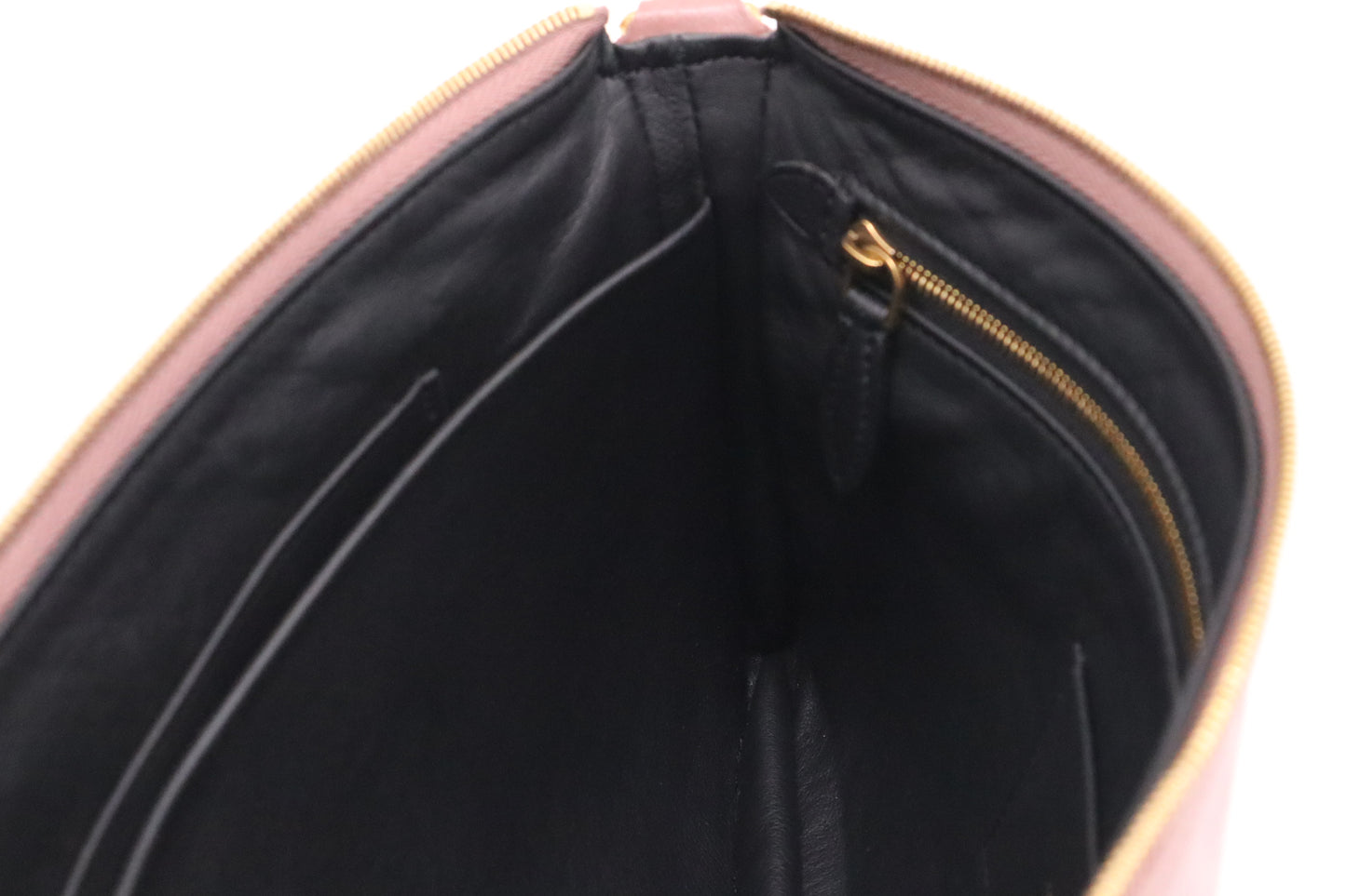 Louis Vuitton Cuir Boudoir Pochette Accessoires in Pink Leather