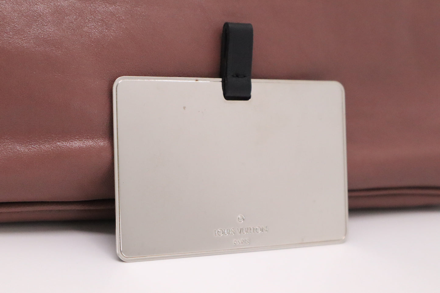 Louis Vuitton Cuir Boudoir Pochette Accessoires in Pink Leather