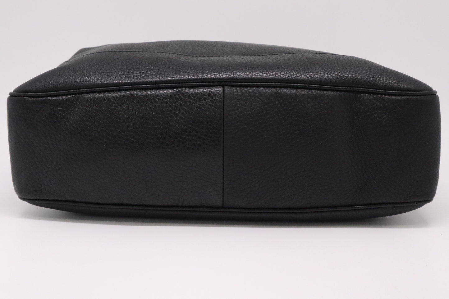 Gucci Bamboo 2-Way Tote in Black Leather
