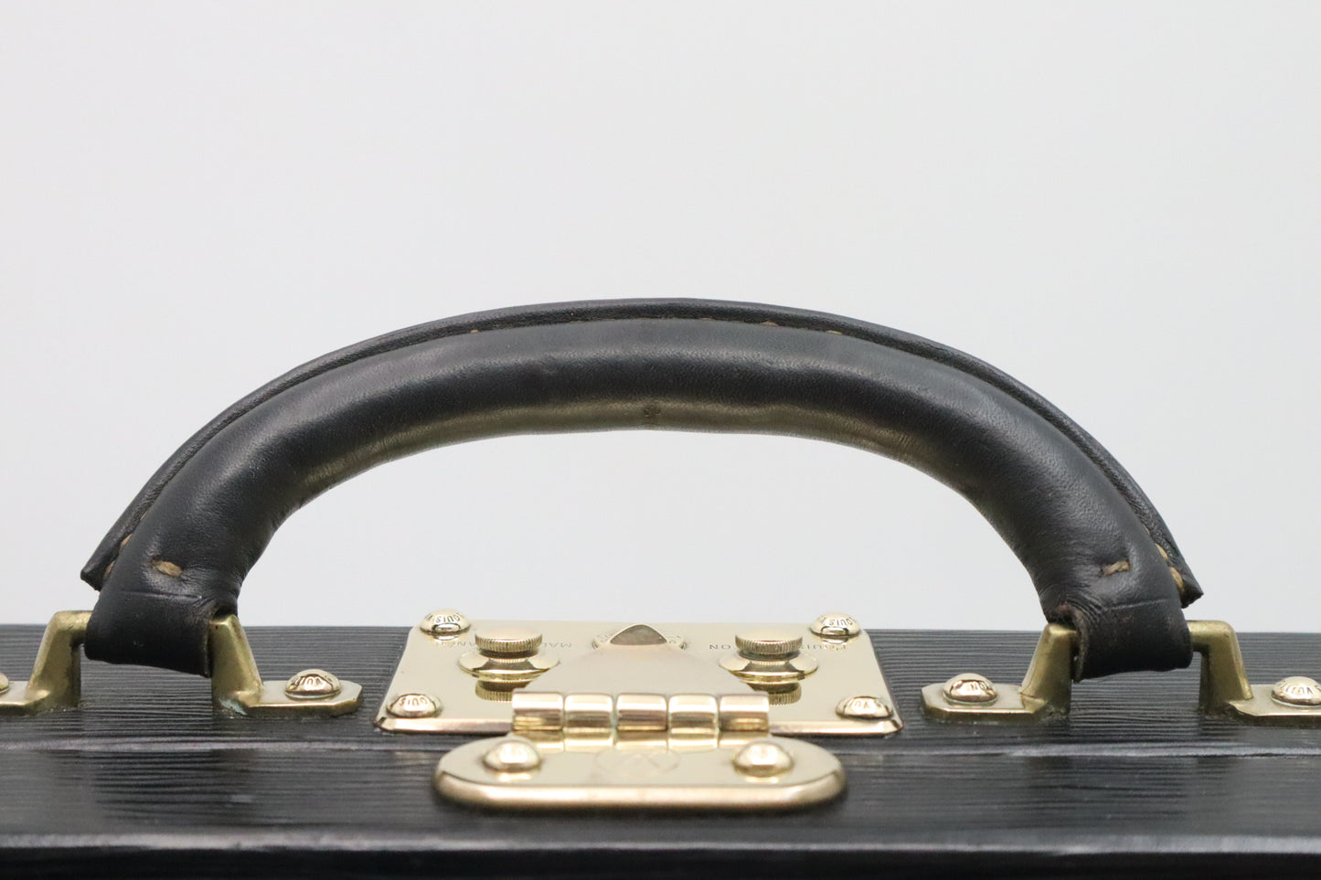 Louis Vuitton Jewelry Briefcase in Black Epi Leather