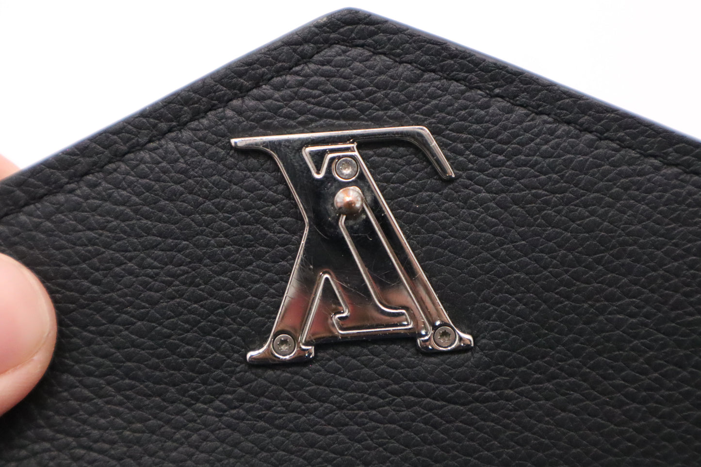 Louis Vuitton Mylockme Long Wallet in Black