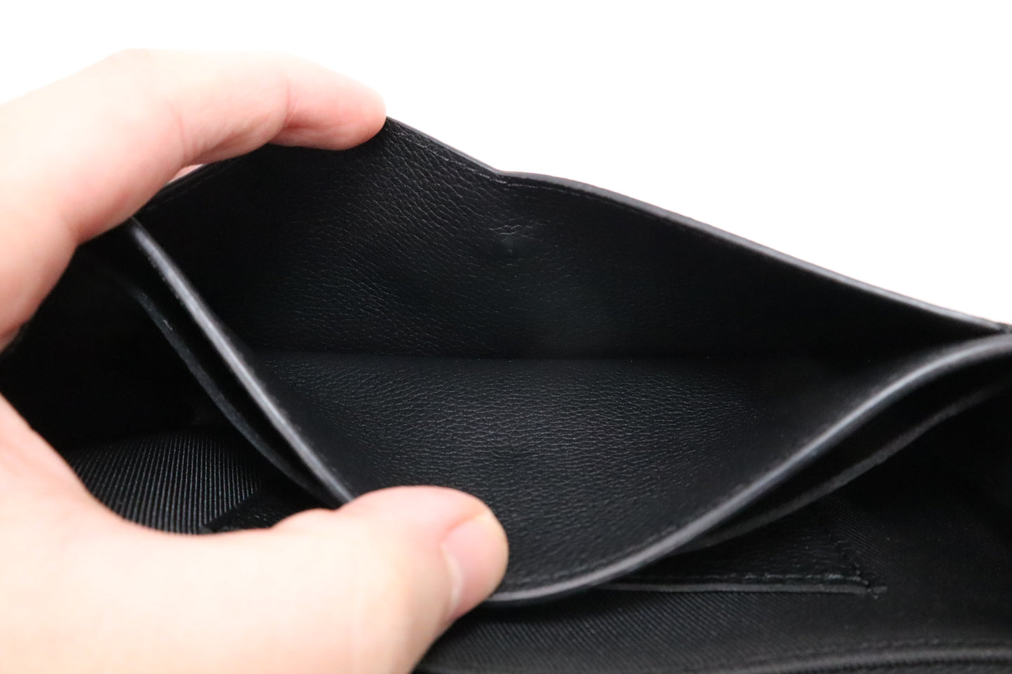 Louis Vuitton Mylockme Long Wallet in Black