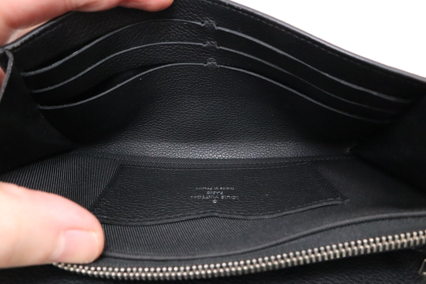 Louis Vuitton Mylockme Long Wallet in Black