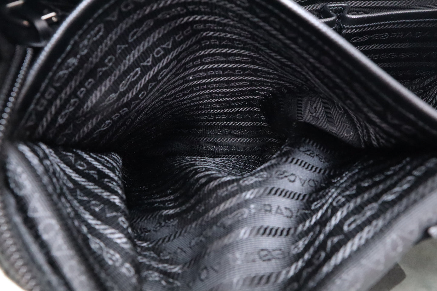 Prada Tote in Green Camouflage Nylon