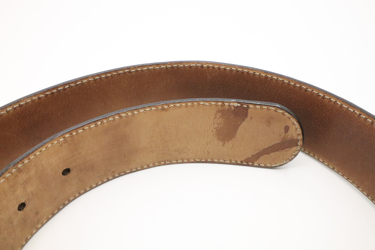 Gucci Belt in Gold GG Canvas