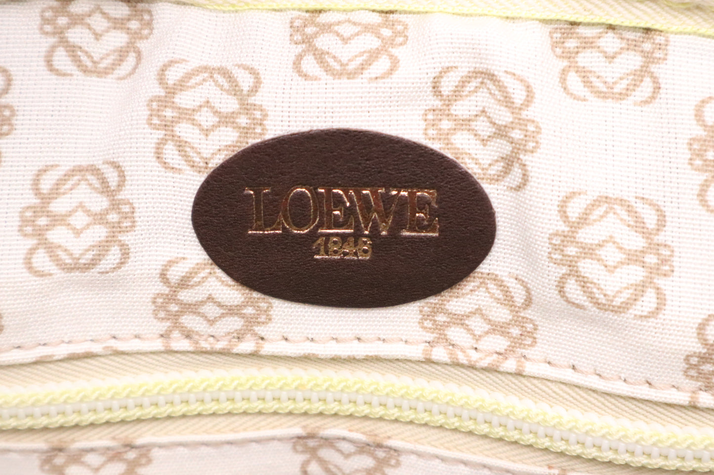 Loewe Bowling Bag in Brown Leather
