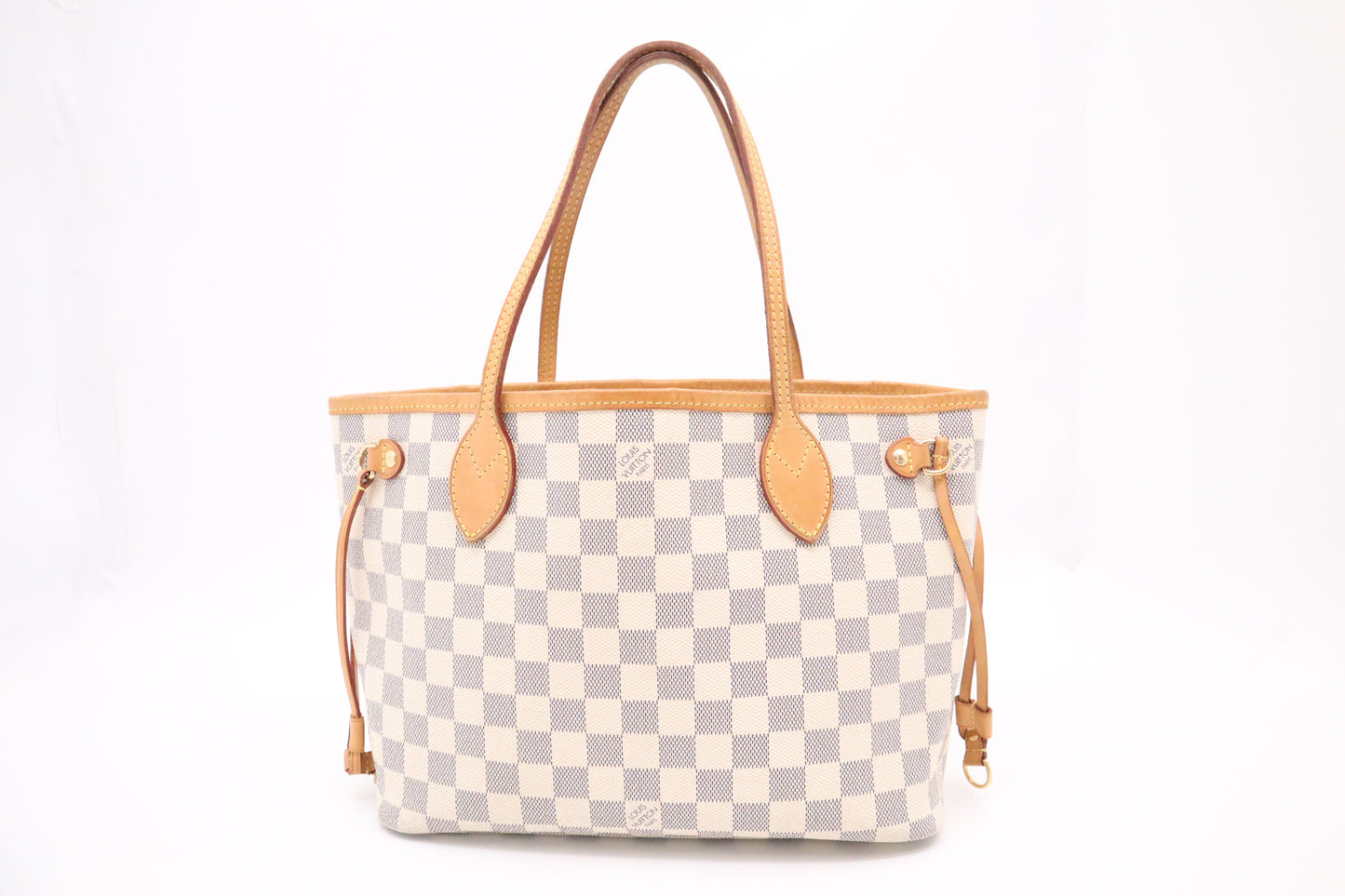 Louis Vuitton Neverfull PM in Damier Azur Canvas