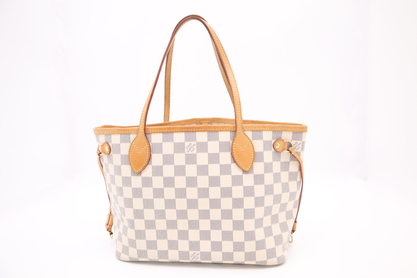 Louis Vuitton Neverfull PM in Damier Azur Canvas