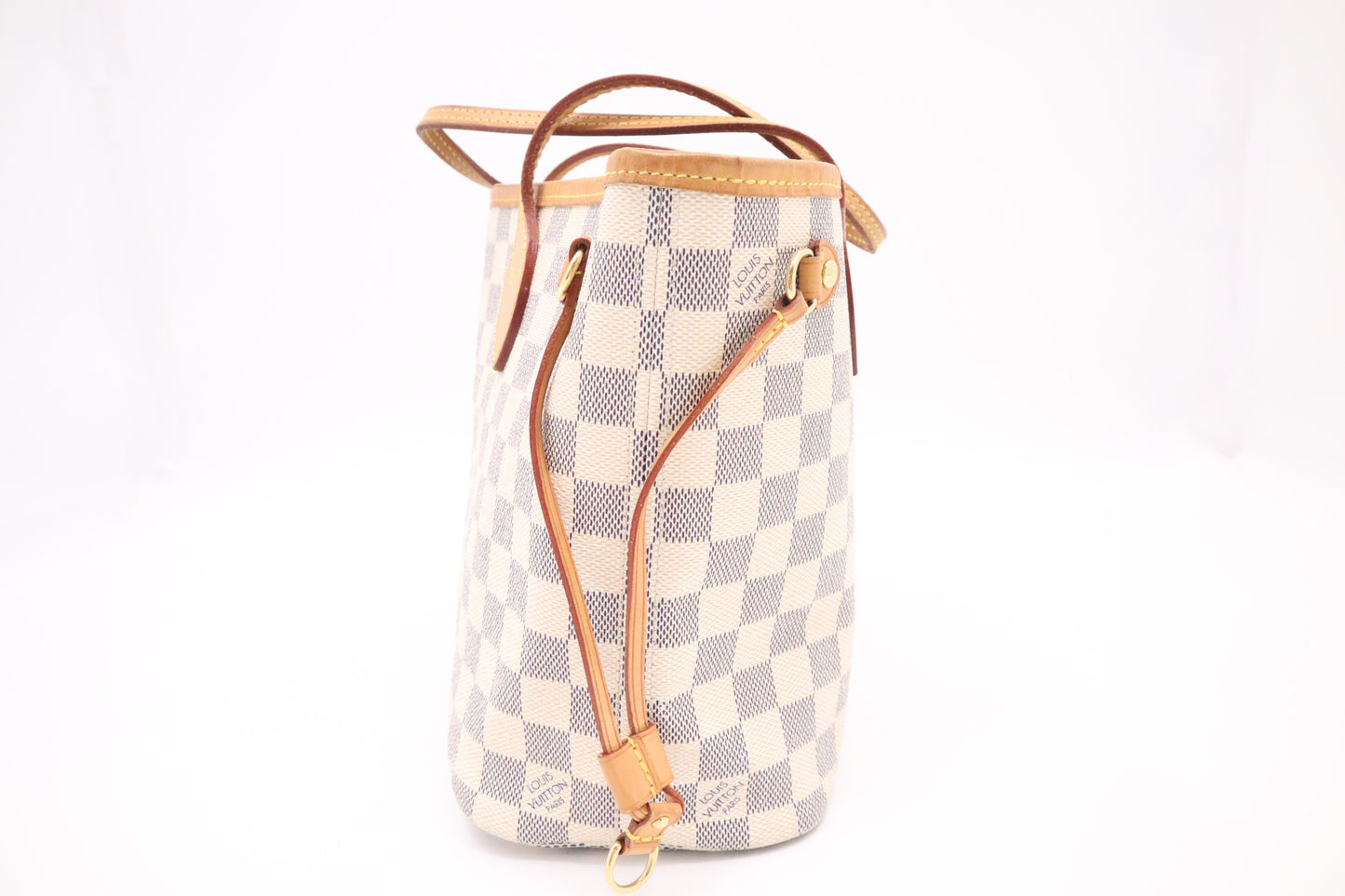 Louis Vuitton Neverfull PM in Damier Azur Canvas