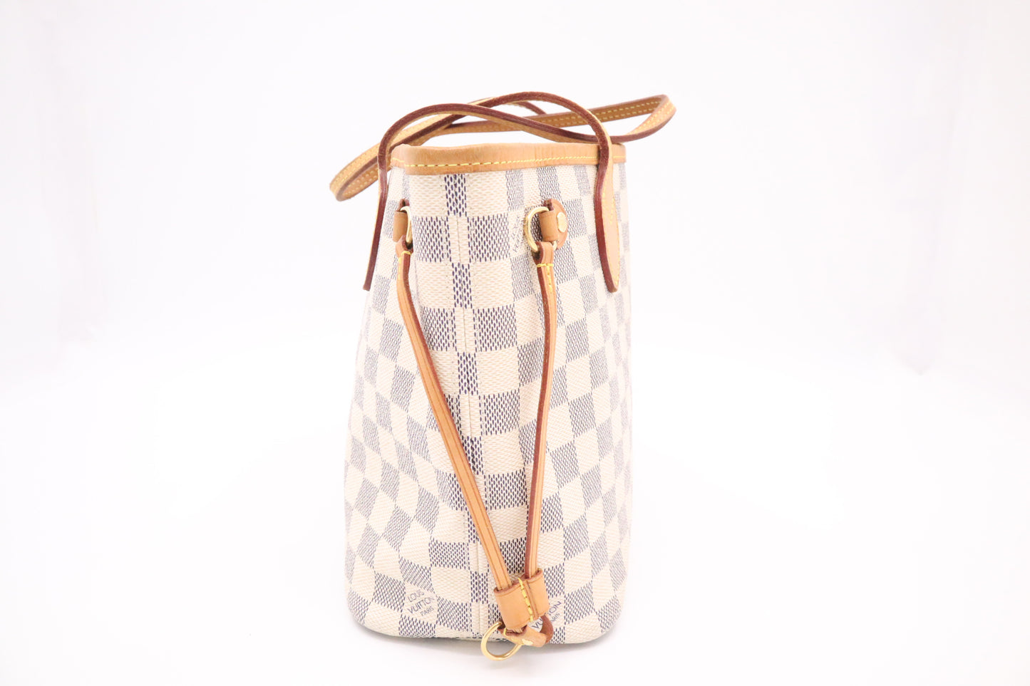 Louis Vuitton Neverfull PM in Damier Azur Canvas