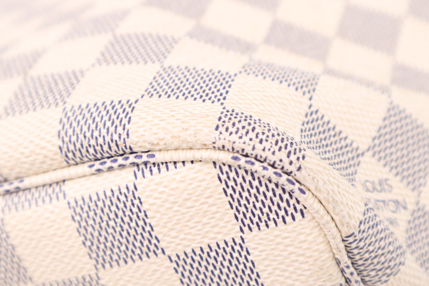 Louis Vuitton Neverfull PM in Damier Azur Canvas