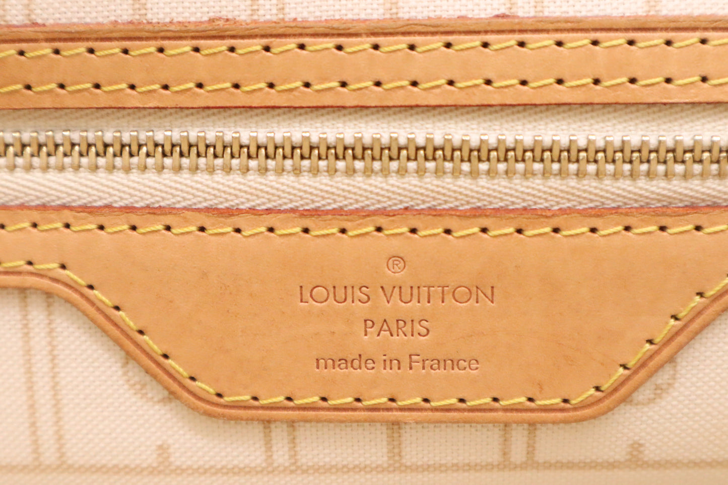 Louis Vuitton Neverfull PM in Damier Azur Canvas